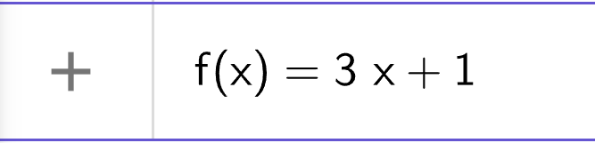GeoGebra's Input Bar